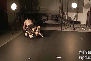 Sissy Vein Lose In A Wrestling Fight And Get Fucked
