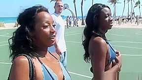 Skinny sex video featuring July Jones, Missty and Voodoo