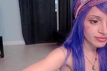 Skinny teen 18+ Blowjob A Big Cock