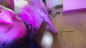 Sloppy Deepthroat For Stepdad
