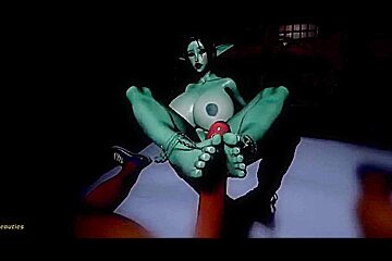 Slutty Anime Babes Giving Passionate Footjobs In A Fetish 3d Compilati