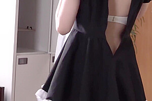 Small Tit Tan Amateur Gives A Blowjob