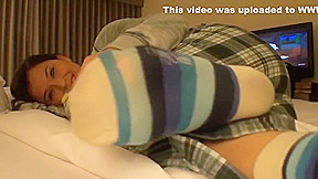 Smelly socks and feet tease