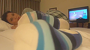 Smelly socks and feet tease