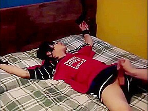 Soccer Twink Gets Tickled And Edged A Of Everything - Little Bit