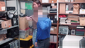 Sofie Marie is proven guilty and drilled by horny mall cop