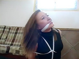 Sophia Smith Tied Basement
