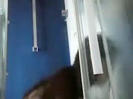 Spanish teen 18+ With Big Natural Tits Showering