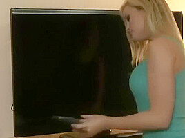 Spectacular blonde Alexis Texas enjoying the fragile and beautiful body of