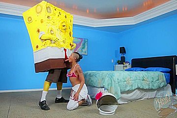 Spongebob Intercourse - Spongeknob Squarenuts With Skin Diamond