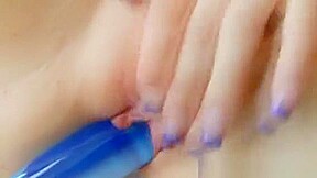Spread Pussy Close Up Of Brunette Babe
