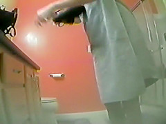 Spying my own Step daughter getting dressed