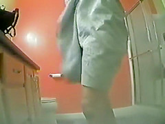 Spying my own Step daughter getting dressed