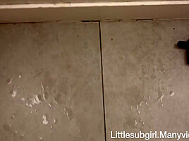 Squirting Hard In Mall!