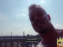 Squirting slut fucked outdoor in public place by sex date
