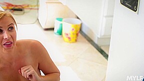 Steamy Stepmom Shower Sex - MYLF