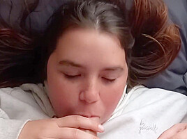 Step Sister Just Cant Get Enough Of My Dick! *facial
