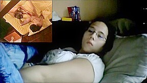Step daughter caught watching porn after school