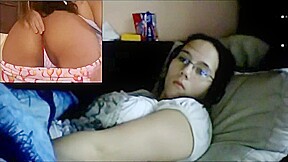 Step daughter caught watching porn after school