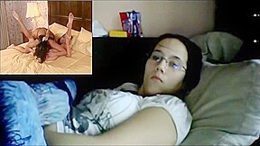 Step daughter caught watching porn after school
