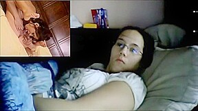 Step daughter caught watching porn after school