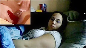 Step daughter caught watching porn after school