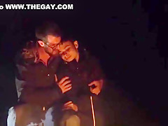 Step father And Young Twink Step son Fuck While On Camping Trip
