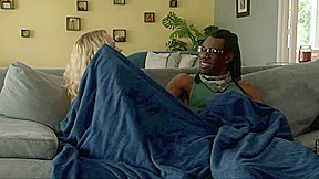 Step mommy and Step daughter enjoying a black dick