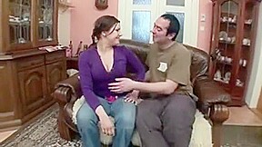 Step-dad With Big Dick Fucks German Bbw teen 18+ When Step mom Away