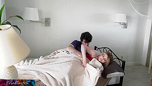 Stepmom Shares A Single Hotel Room Bed With Stepson