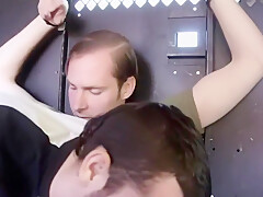 Straight Cocksucking Tied Up In Van