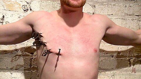 Straight hunk Jimmy Bullet pushes his limits to the max!