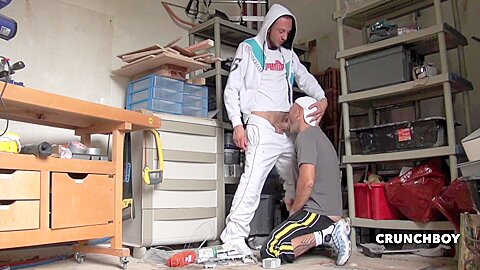 Suck My Cock And Sniff My Sneakers - BigCocksFuckers