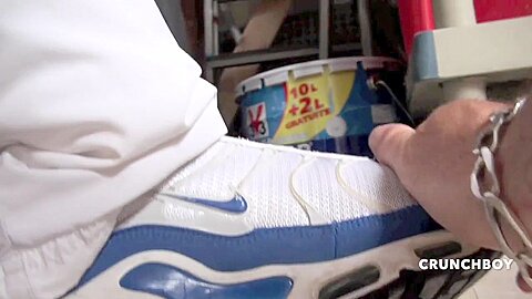 Suck My Cock And Sniff My Sneakers - BigCocksFuckers