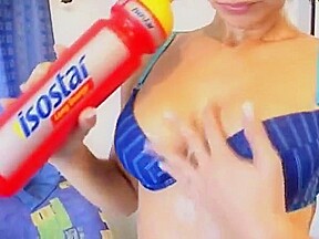 Susana Spears aka Zuzka Light on a training cycle