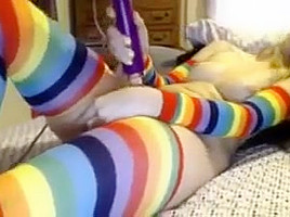 Sweet college girl Vibe-Dildo Pleasures pt 1