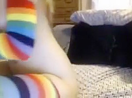 Sweet college girl Vibe-Dildo Pleasures pt 1