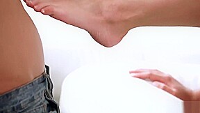 Sweetie Lovely Feet Cum