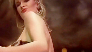 TOUCH ME - vintage English big tits striptease dance