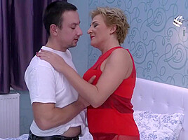 Taboo sex with hot and lucky young Step son