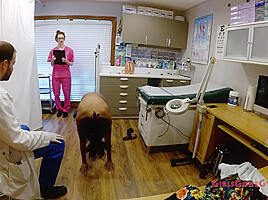 Tampa University Entrance Physical - Nikki Star - Part 2 of 4