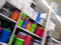 Tanguita rosa en el super 