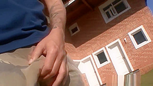 Tanned brazilian chick rides hard rod