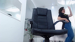 Tattooed Girl Smoking After Cumming