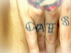 Tattooed Thicc Girlfriend Misses You And Cums For You