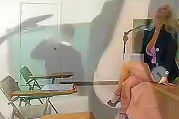 Teacher Bangs Her student 18+'s Step daddy