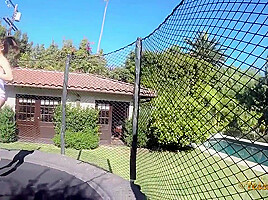 Tessa Fowler - Trampoline Fun Gopro 1