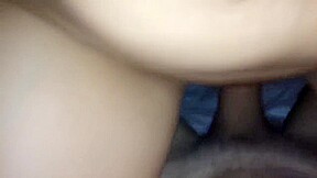 Thai girl with nice arse riding my cock