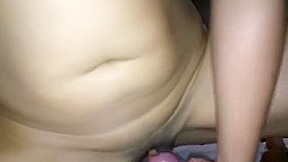 Thai girl with nice arse riding my cock