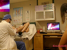 The Sisters 1st Gyno Exam - Angel Santana and Aria Nicole - Part 2 of 2